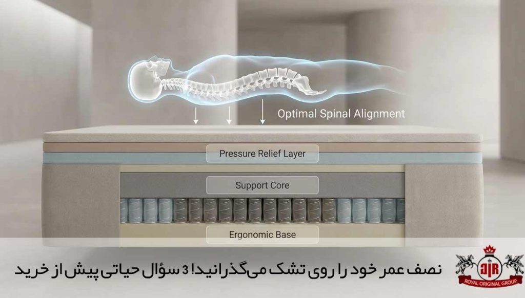 نصف عمر خود را روی تشک می‌گذرانید! ۳ سؤال حیاتی پیش از خرید